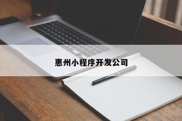 惠州小程序开发公司